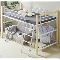 ロフトベッド シングル コンセント付き はしご ミドルタイプ 高さ150cm ロフトベッド シングル コンセント付き はしご付き ミドルタイプ